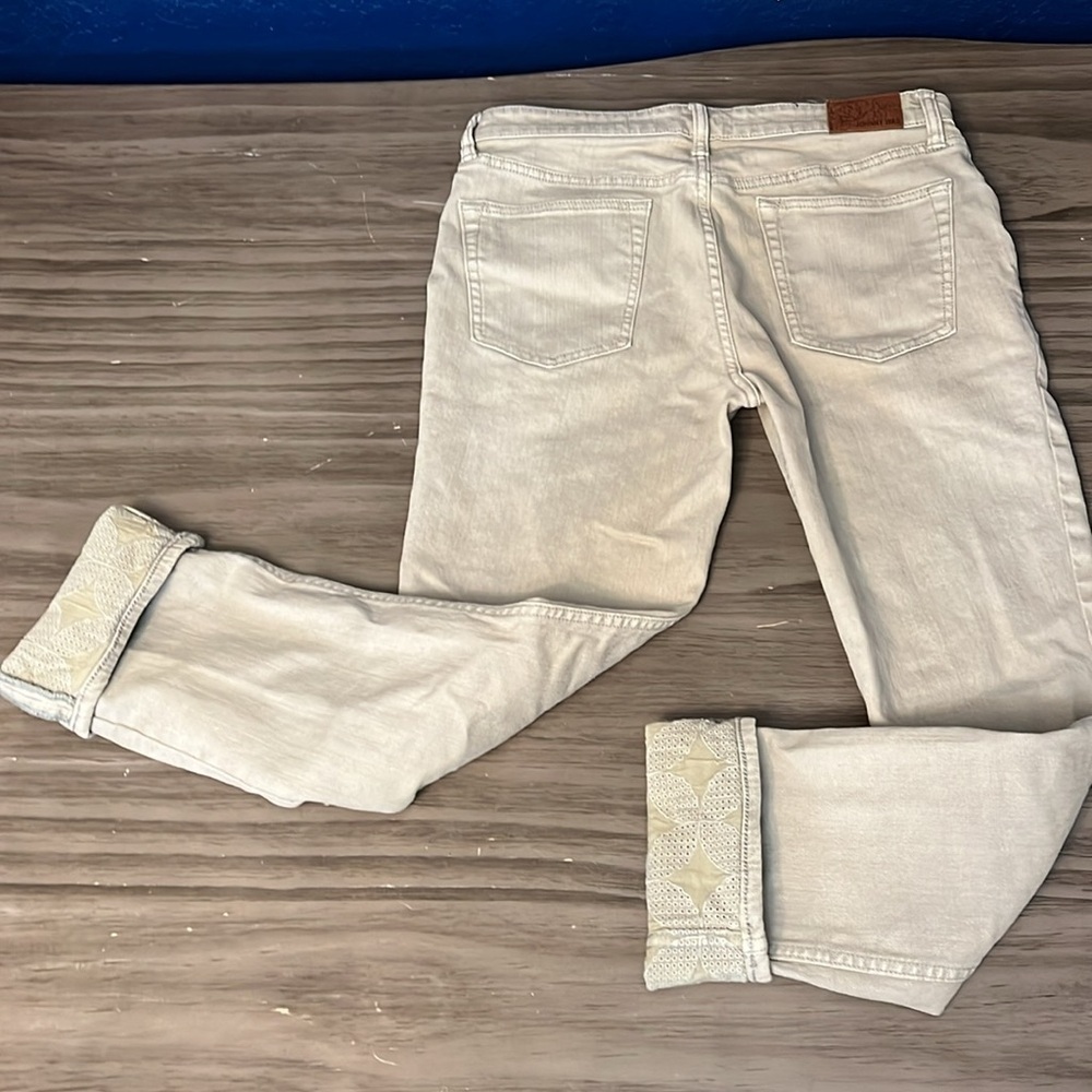 JOHNNY WAS CATALINA COTTON BOYFRIEND JEANS SIZE 27 - Picture 7 of 16